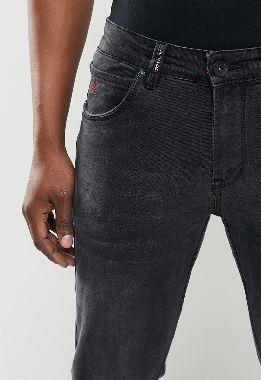 SOVIET - Alpha basic denim - grey