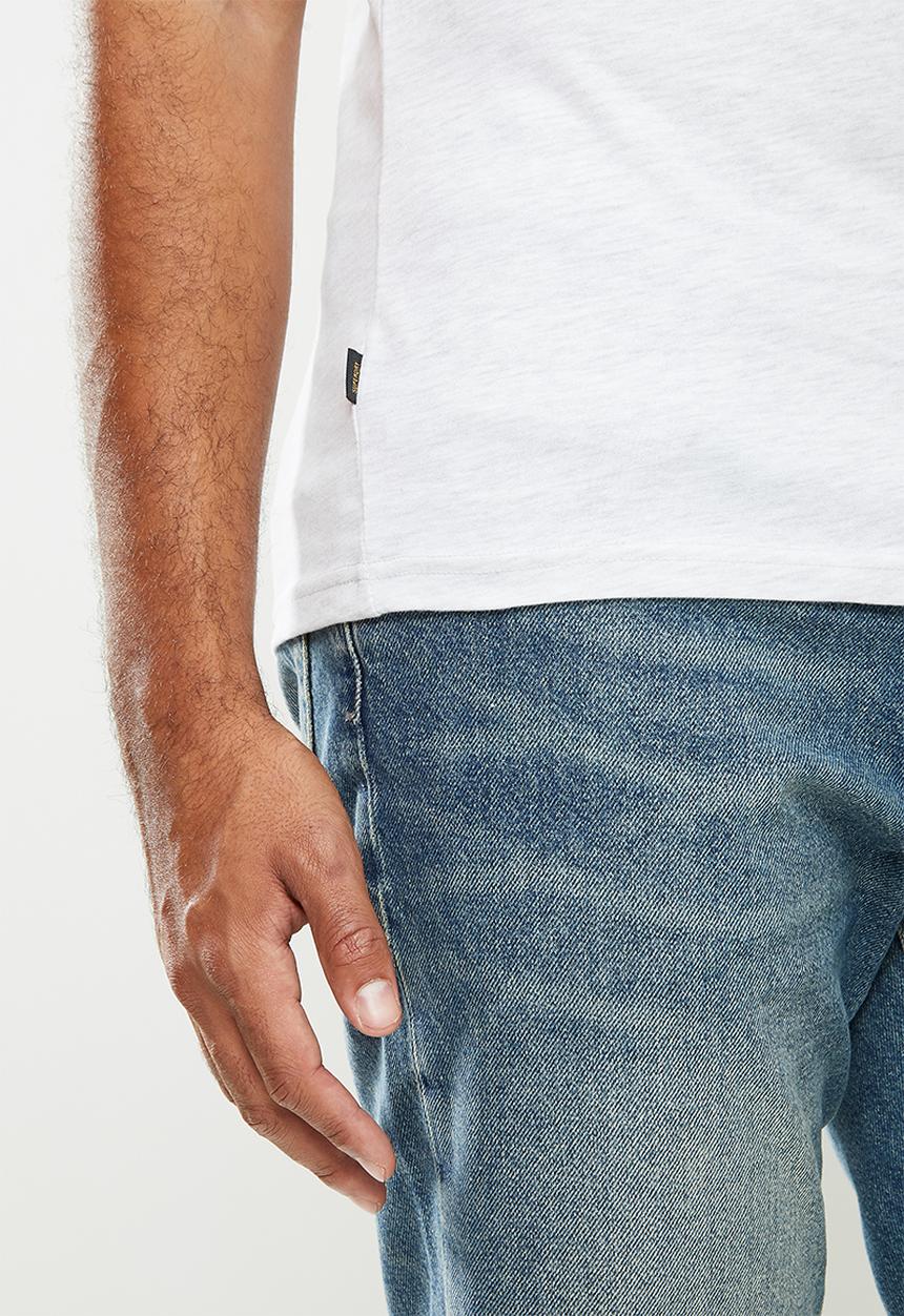 Superdry. - Vl infill tee - ice marl
