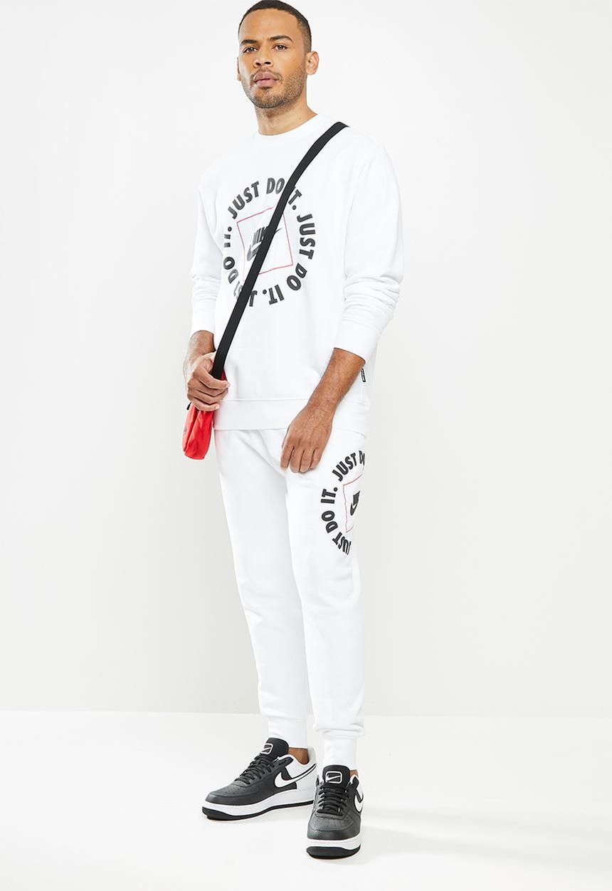 Nike - Nike Men's Just Do It Crew - white