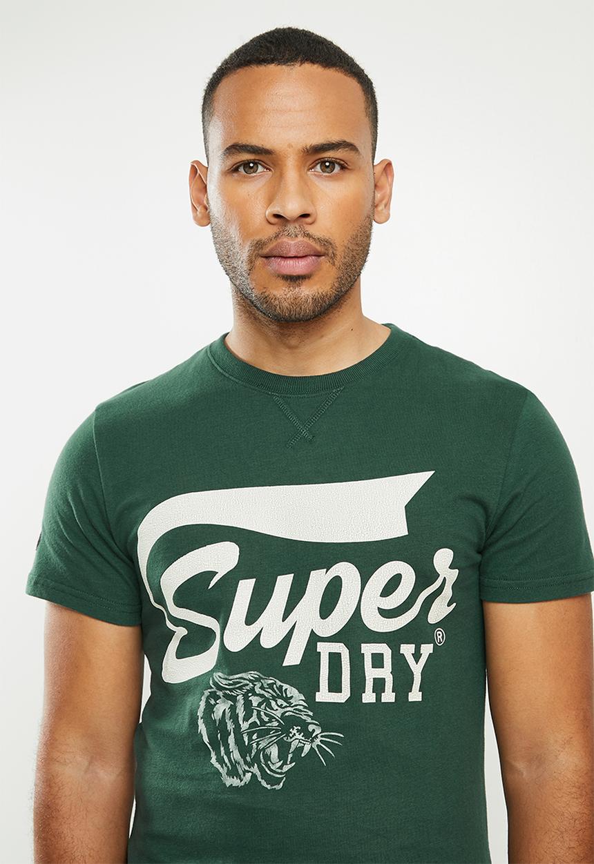 Superdry. - T&f classic tee - enamel green