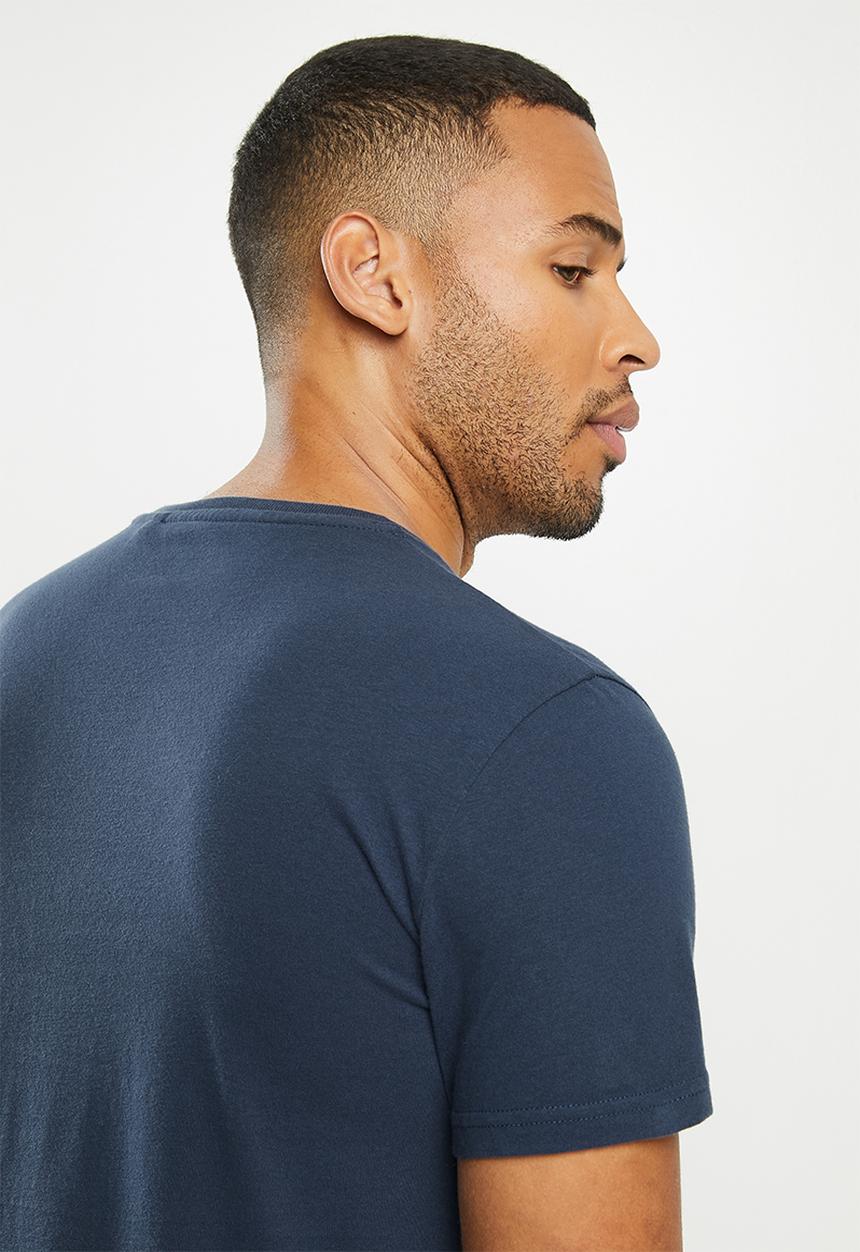Superdry. - Vl o primary tee - navy