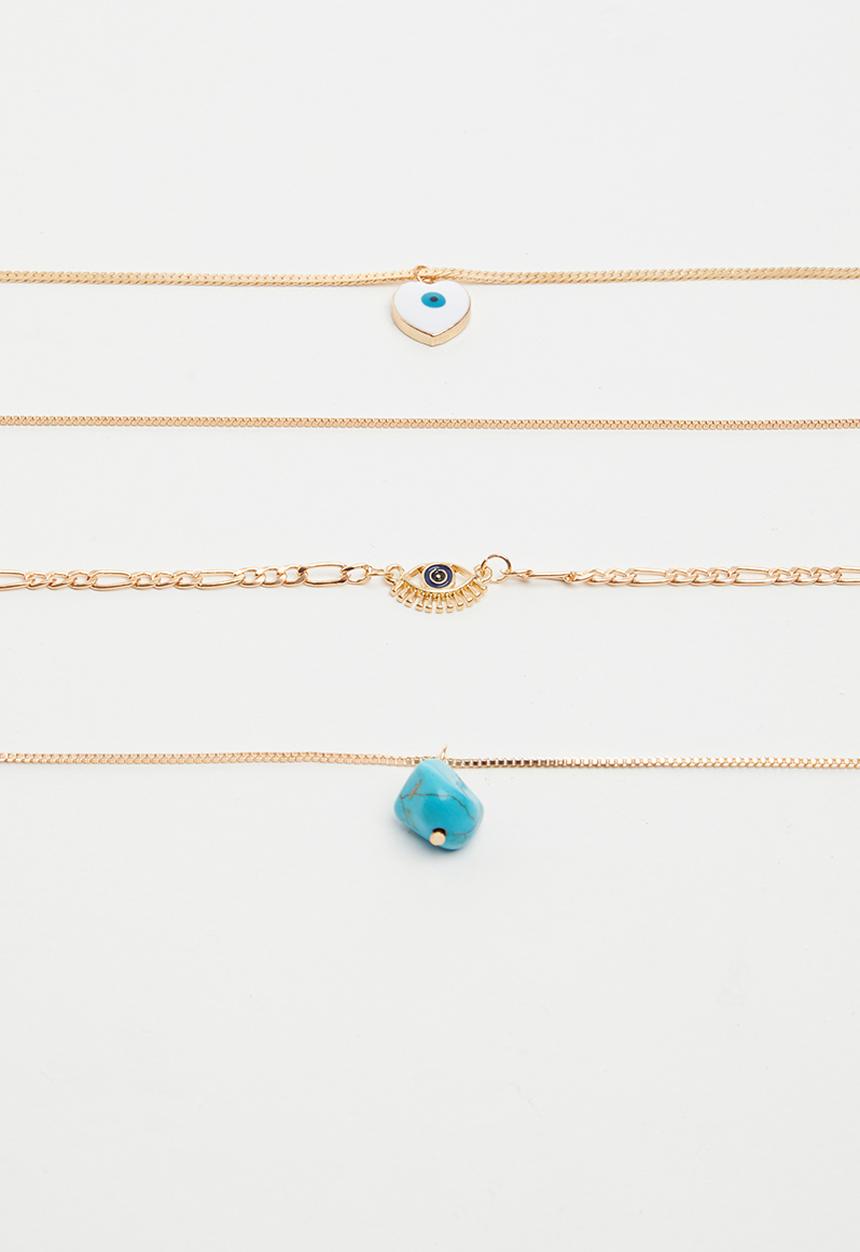 Superbalist - Vintage layered necklace - gold