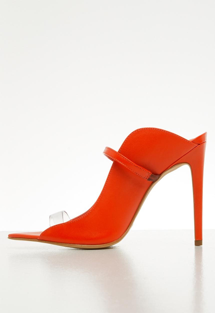 ALDO - Lisadell leather heel - red