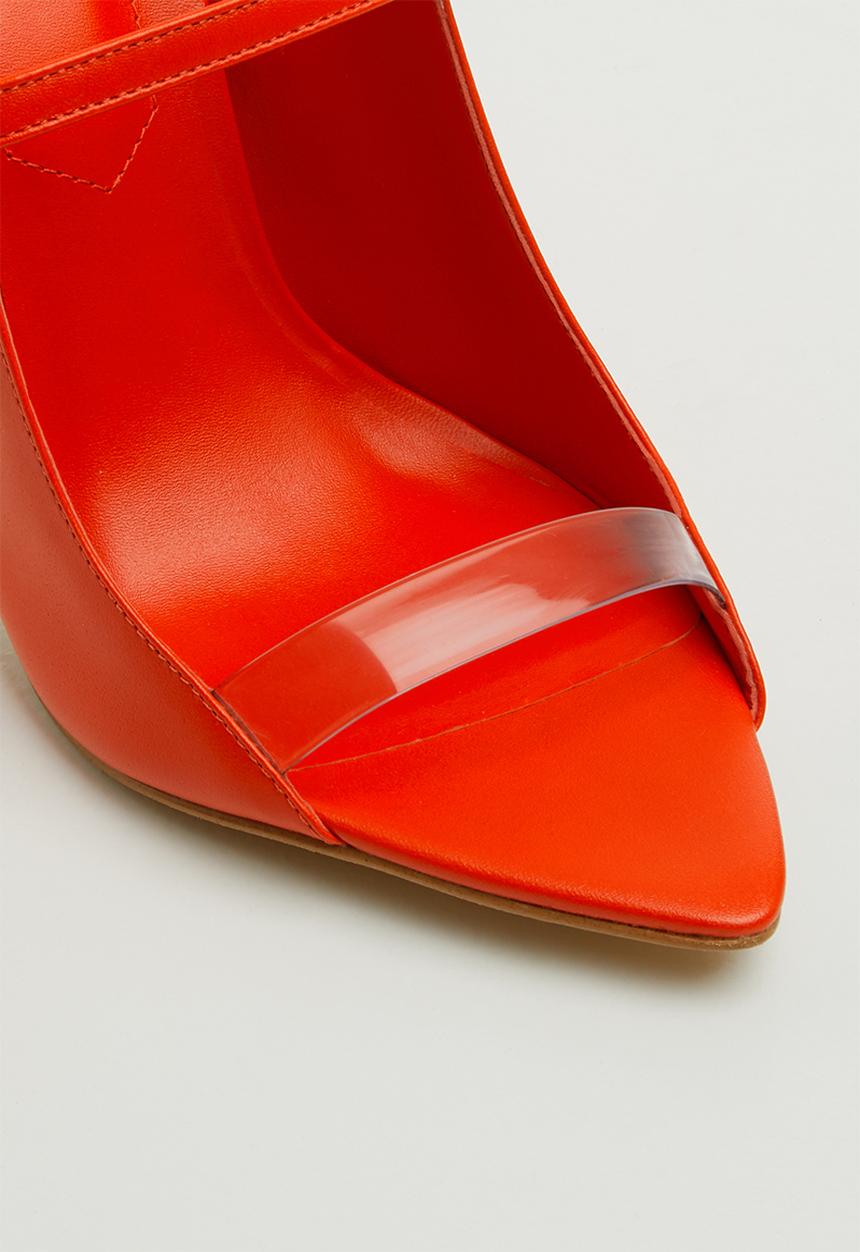 ALDO - Lisadell leather heel - red