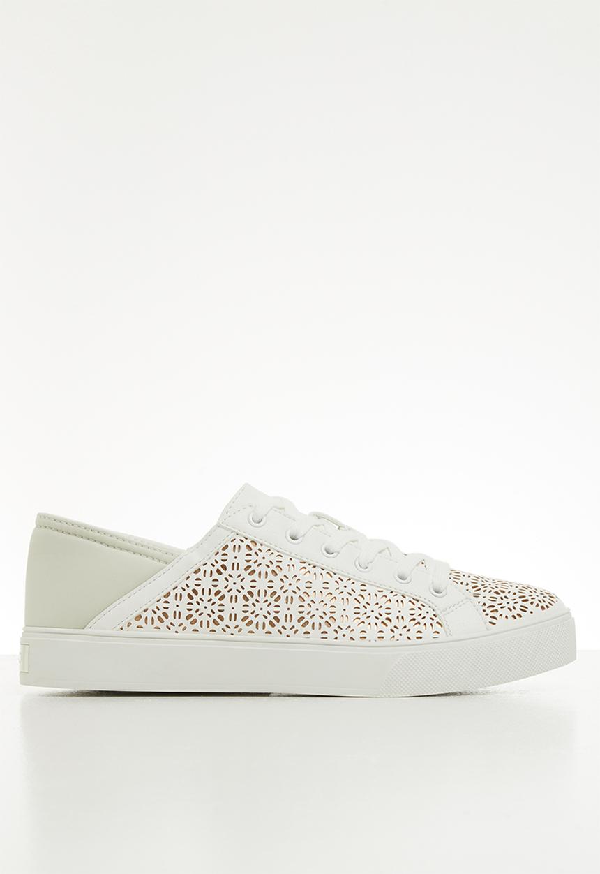 ALDO - Stephanie sneaker - white & rose gold