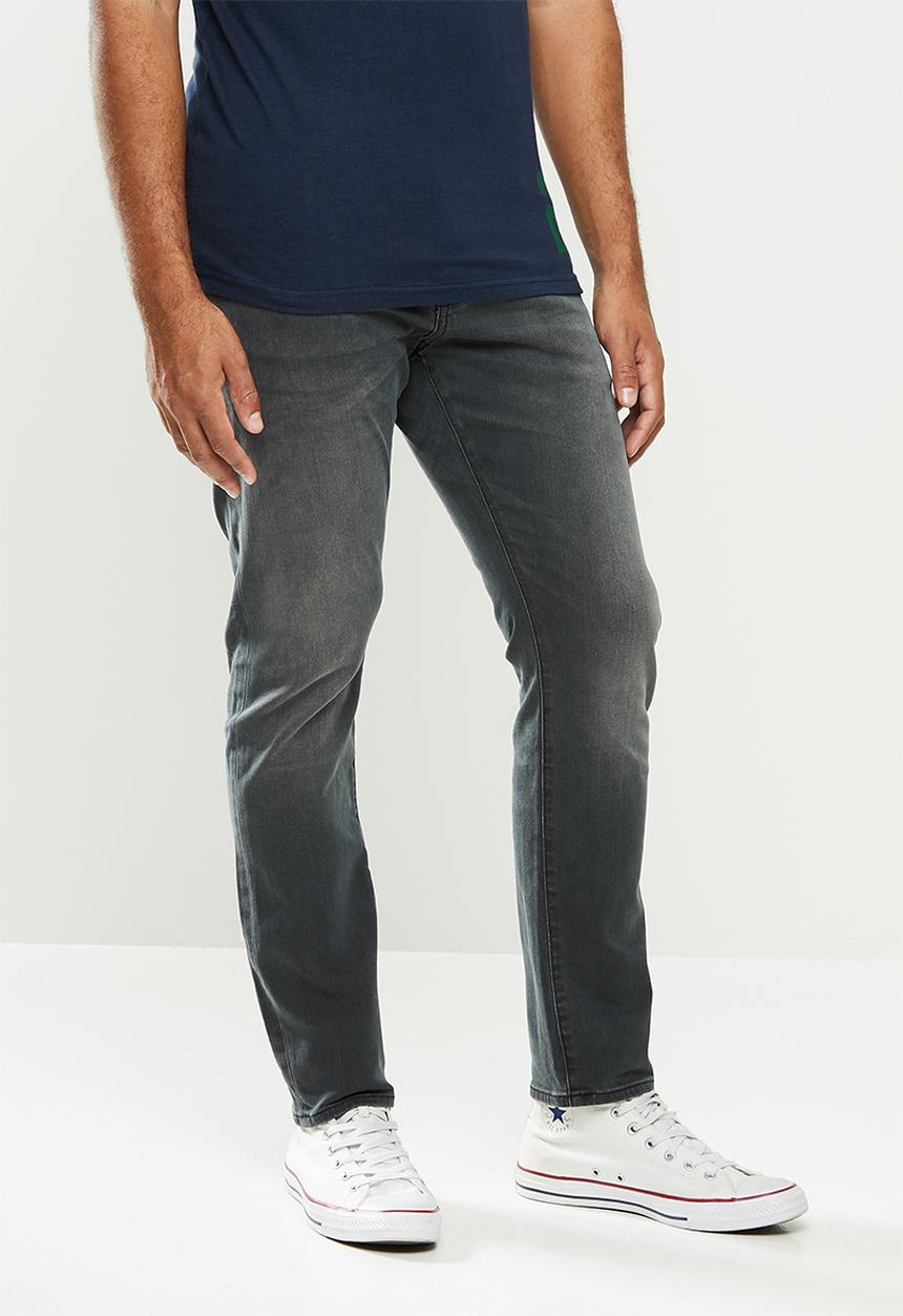 Superdry. - Slim jeans - portland washed black