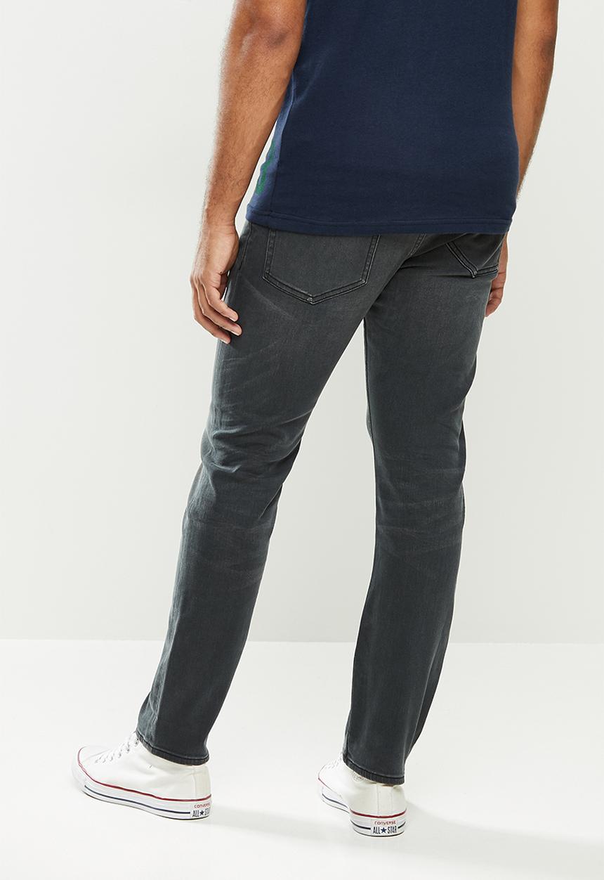 Superdry. - Slim jeans - portland washed black