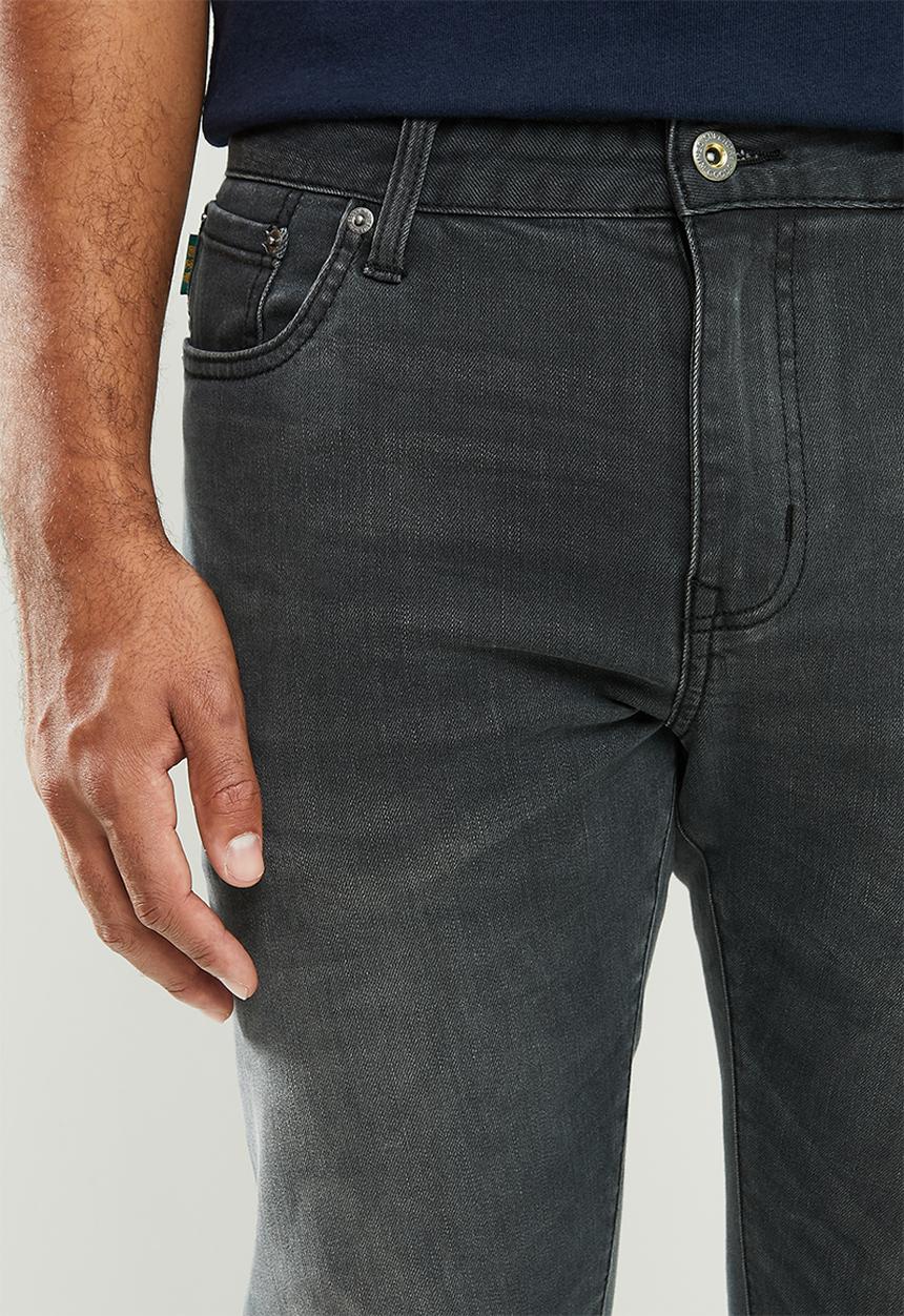 Superdry. - Slim jeans - portland washed black