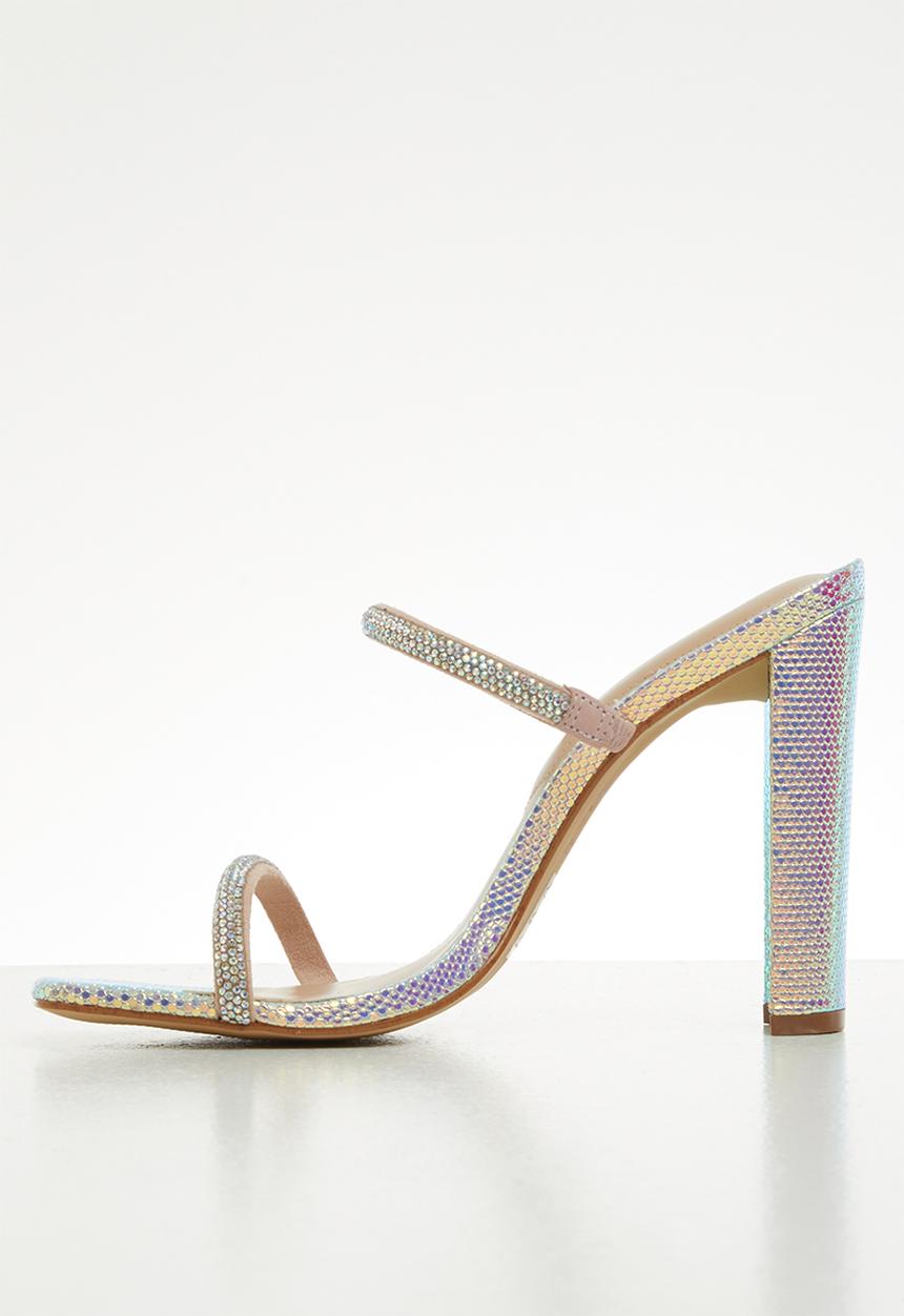 ALDO - Agafiyay heel - silver