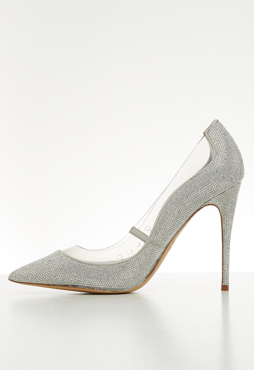 ALDO - Edulla heel - silver