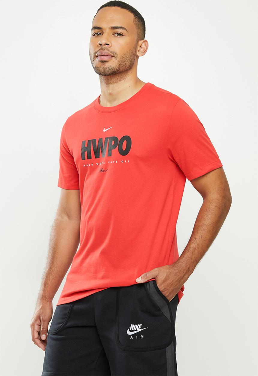 Nike - Nike dfc short sleeve tee - red