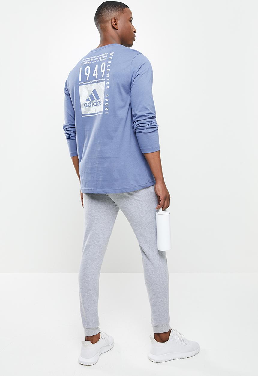 adidas Performance - Wws long sleeve t-shirt - blue