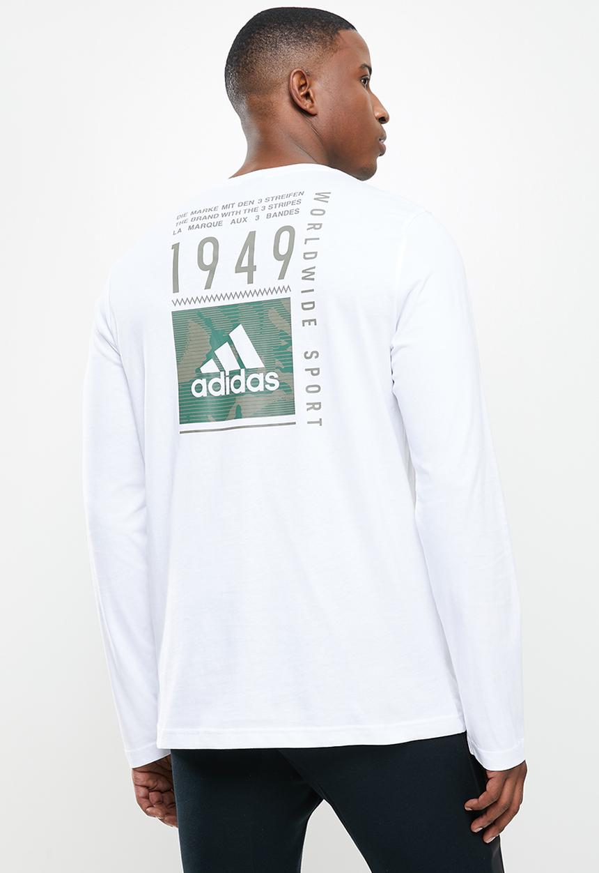 adidas Performance - Wws long sleeve t-shirt - white