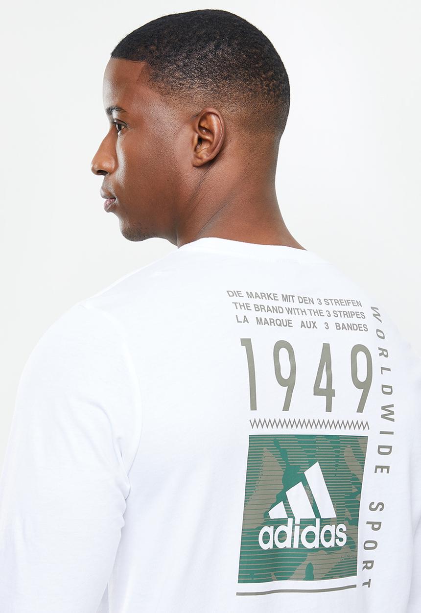 adidas Performance - Wws long sleeve t-shirt - white