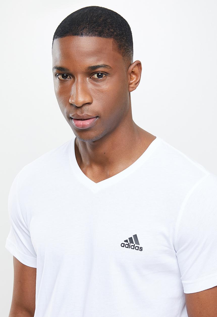 adidas Performance - V-neck t-shirt - white