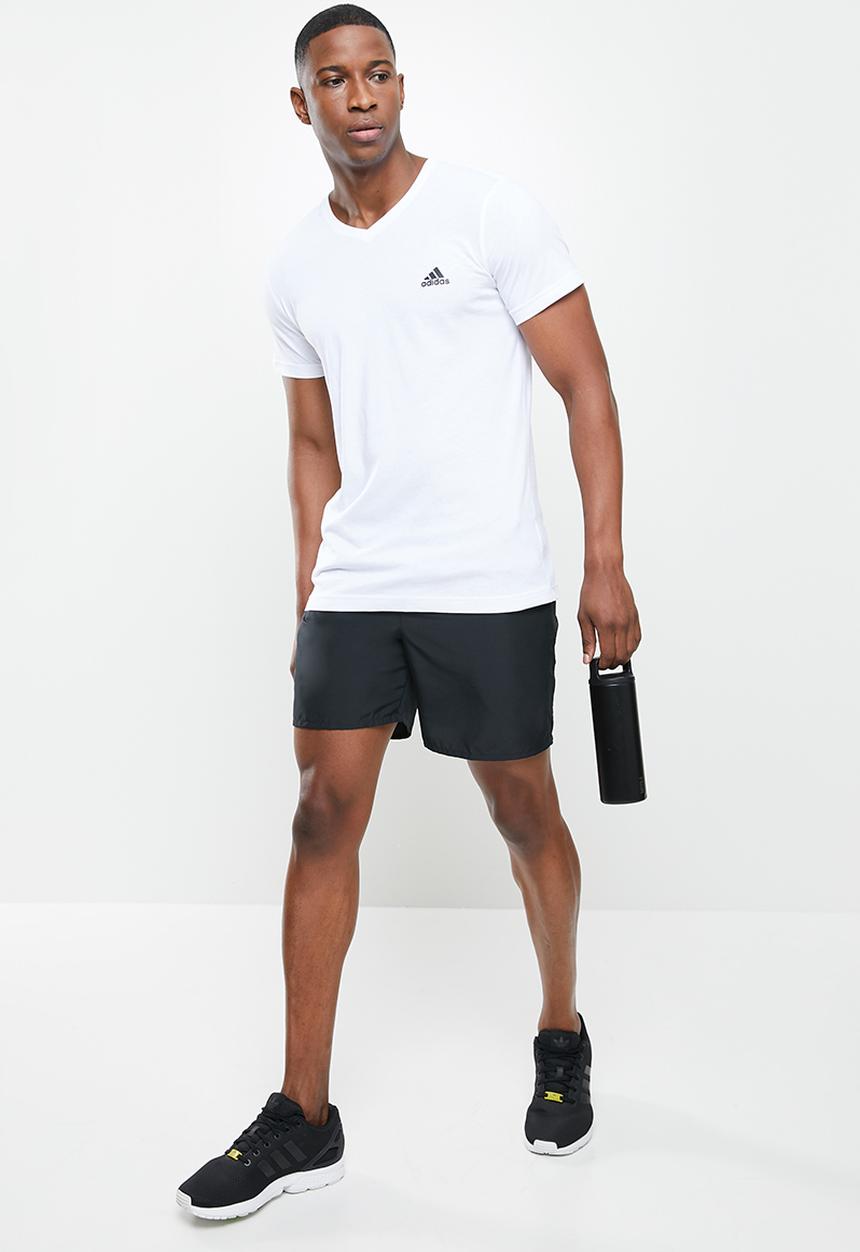 adidas Performance - V-neck t-shirt - white