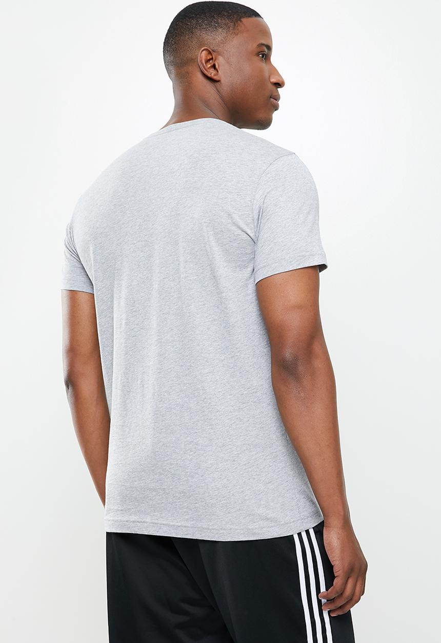 adidas Performance - V-neck t-shirt - grey