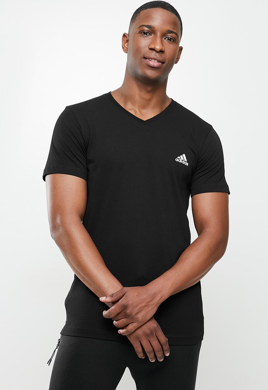 adidas Performance - V-neck t-shirt - black