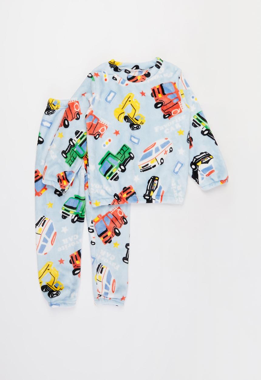 Pop Candy - Boys printed pj set - light blue