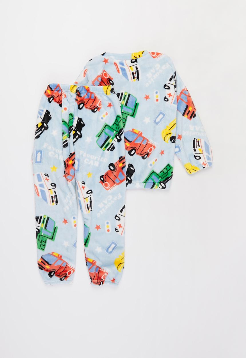 Pop Candy - Boys printed pj set - light blue