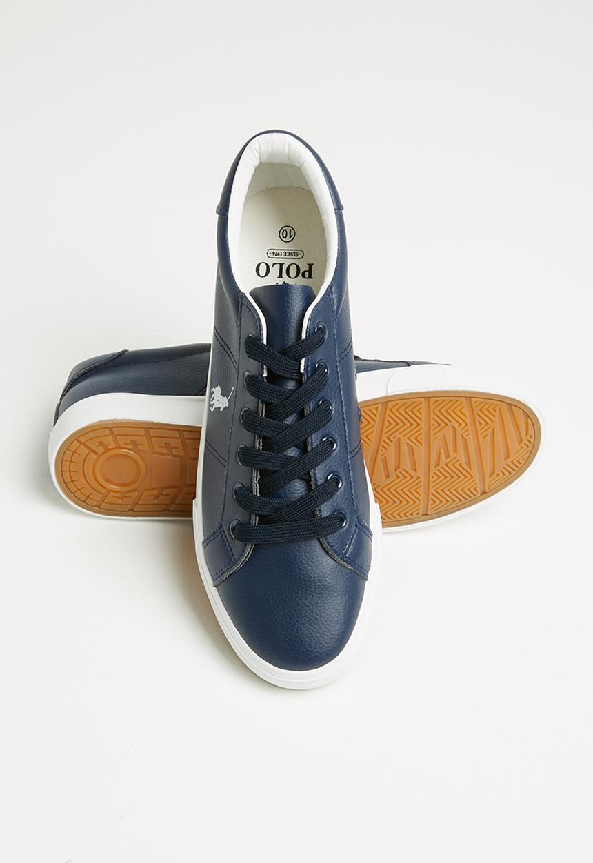 POLO - Oliver leather sneaker - navy
