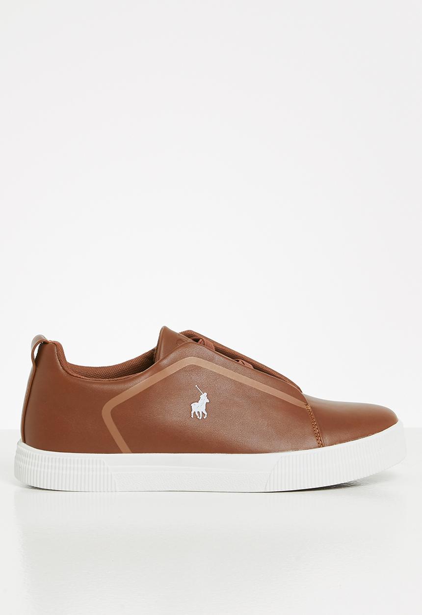 POLO - Harry gusset slip on sneaker - tan