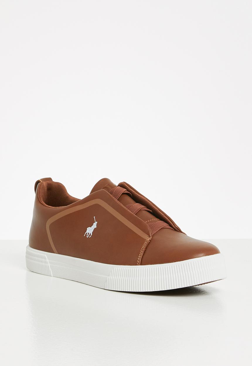 POLO - Harry gusset slip on sneaker - tan