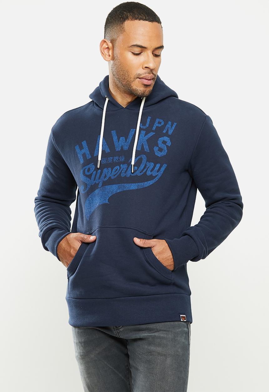 Superdry. - Rw classics hood - rich navy