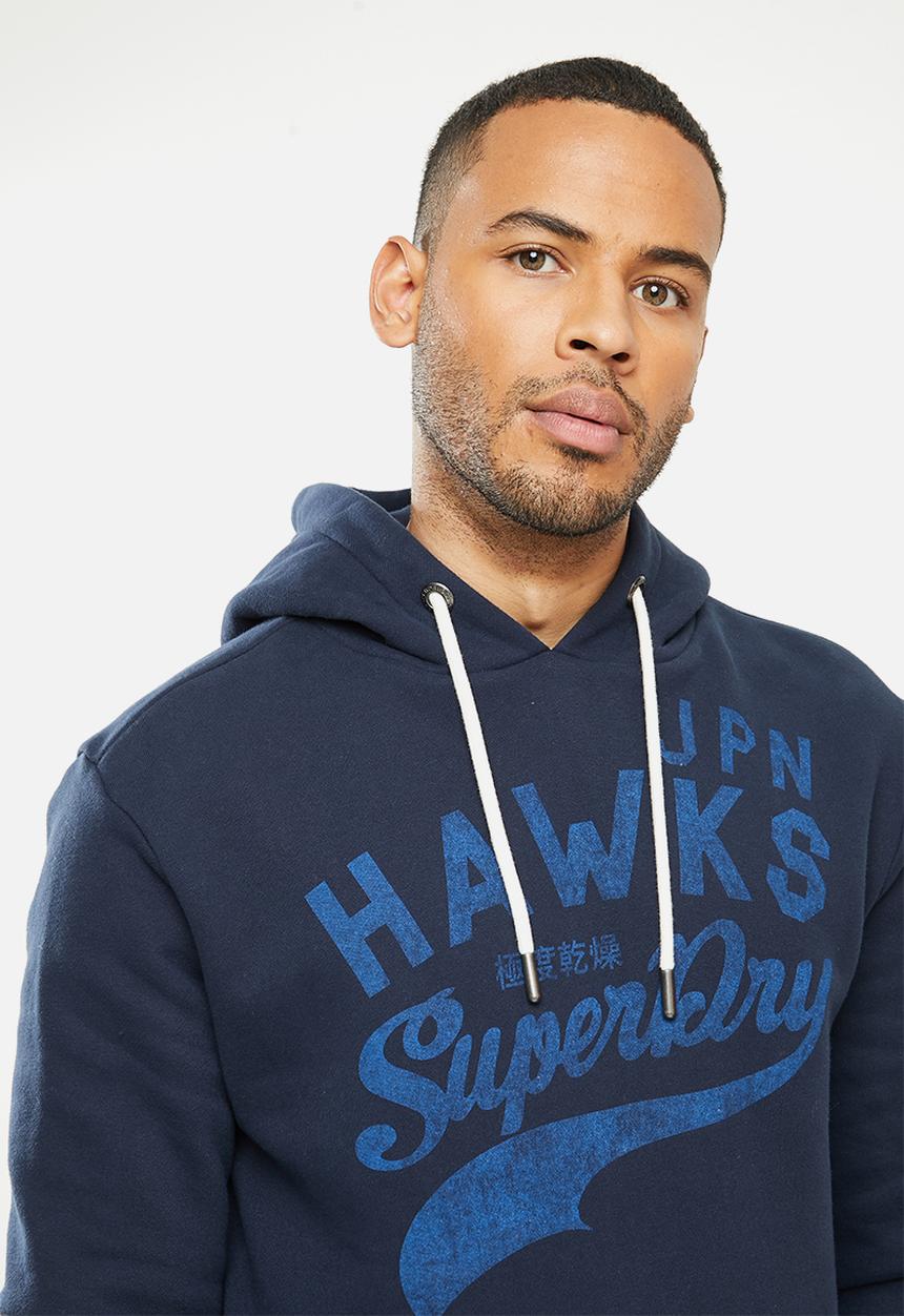 Superdry. - Rw classics hood - rich navy