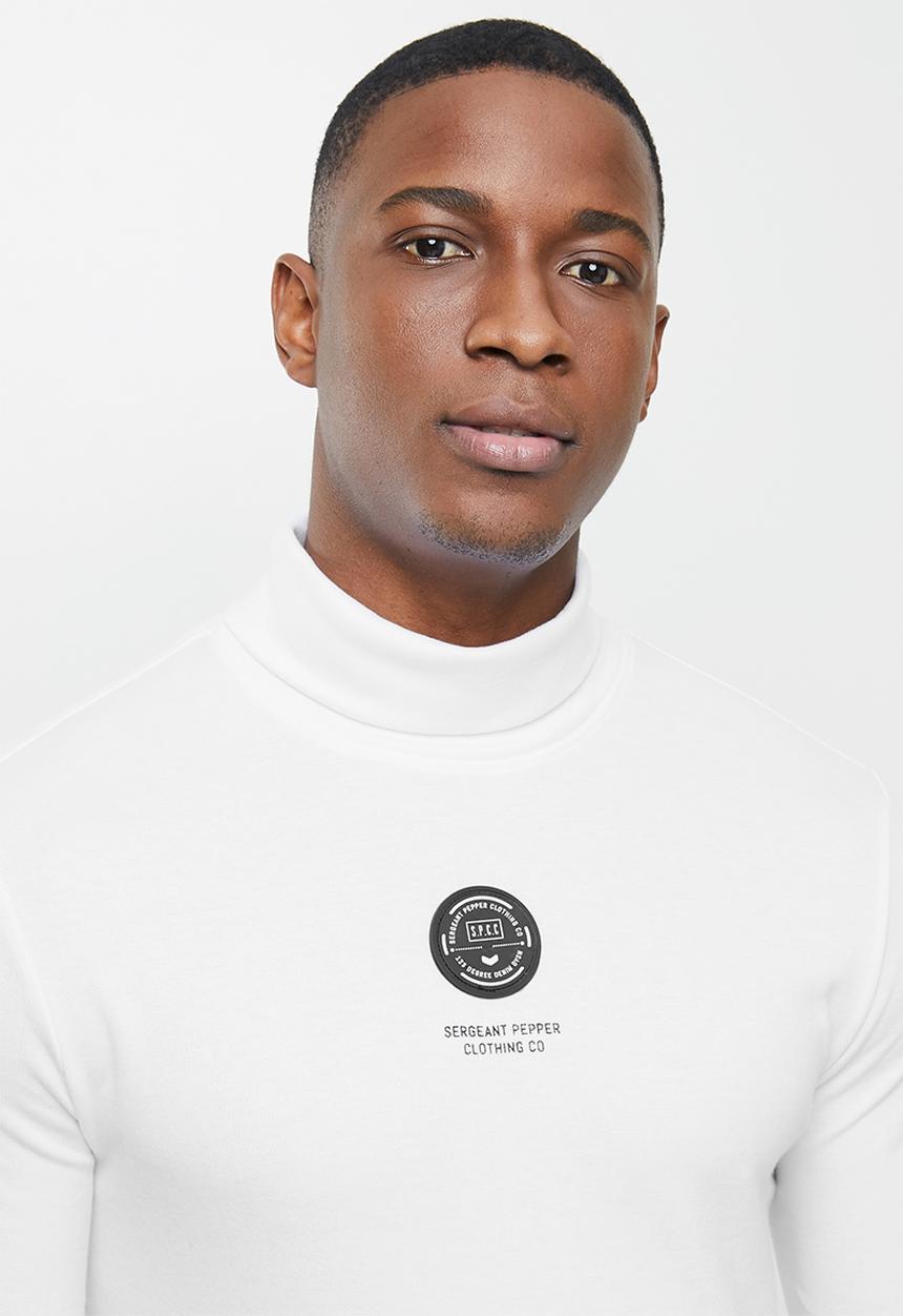 S.P.C.C - Royale polar neck tee - white