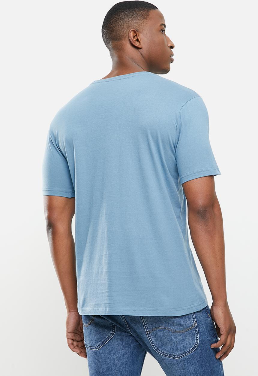 Ben Sherman - Half flag tee - blue