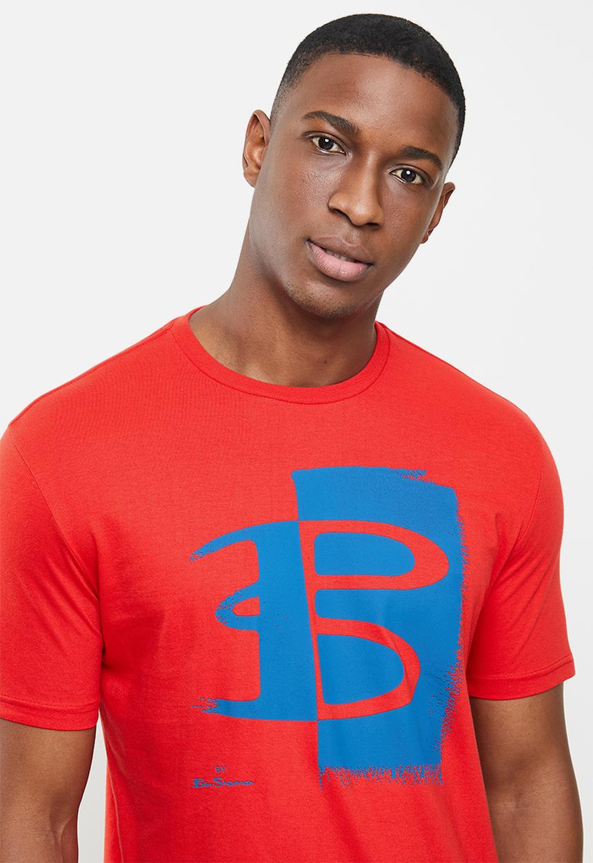 Ben Sherman - B by b 2 tee - red