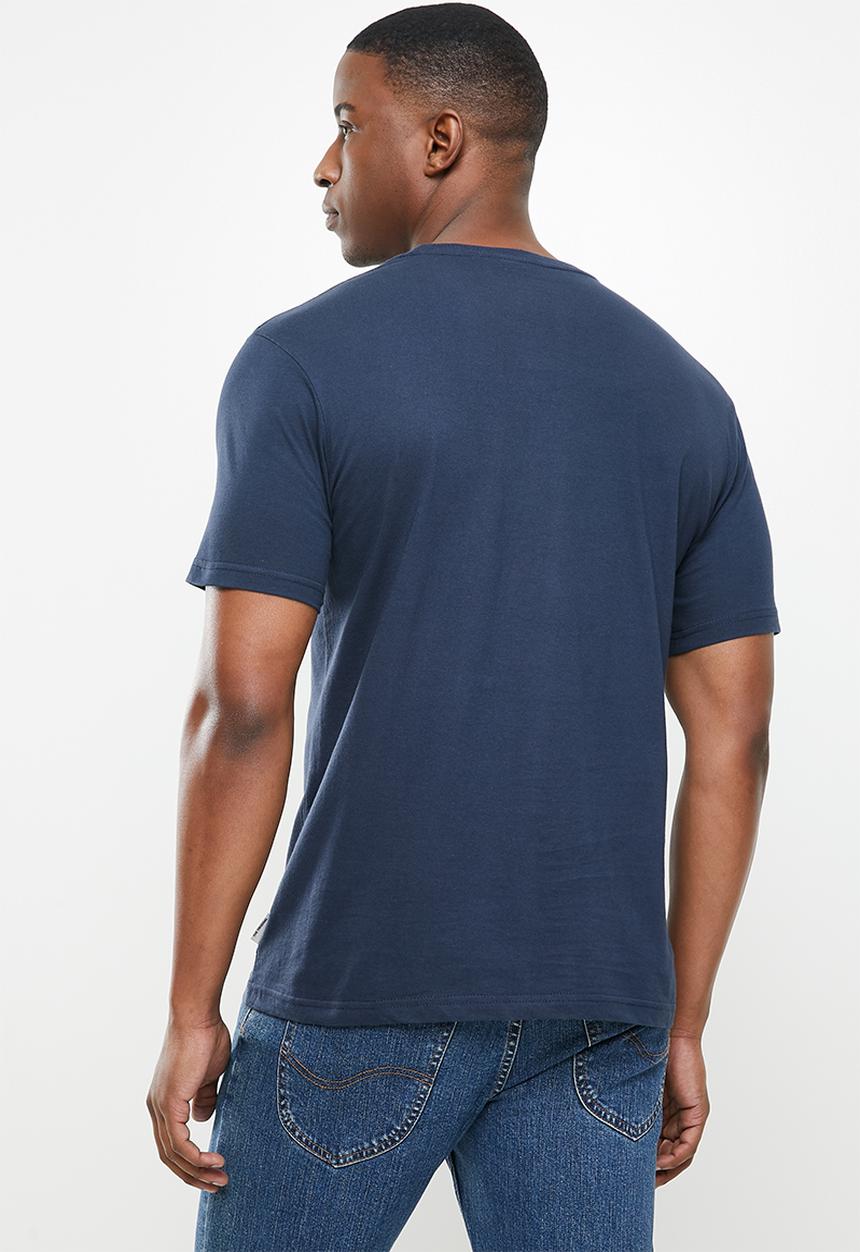 Ben Sherman - Spliced music tee - navy