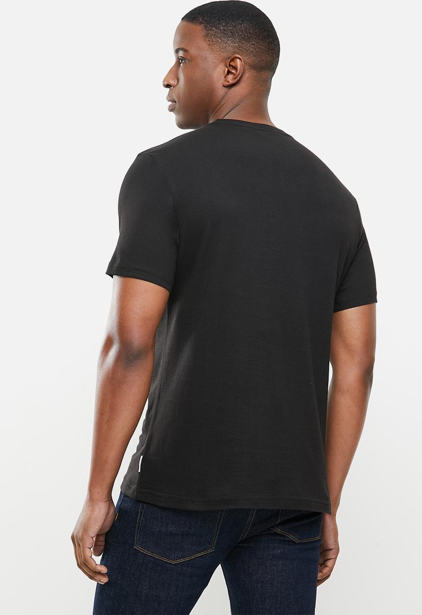 Ben Sherman - Half flag tee - black