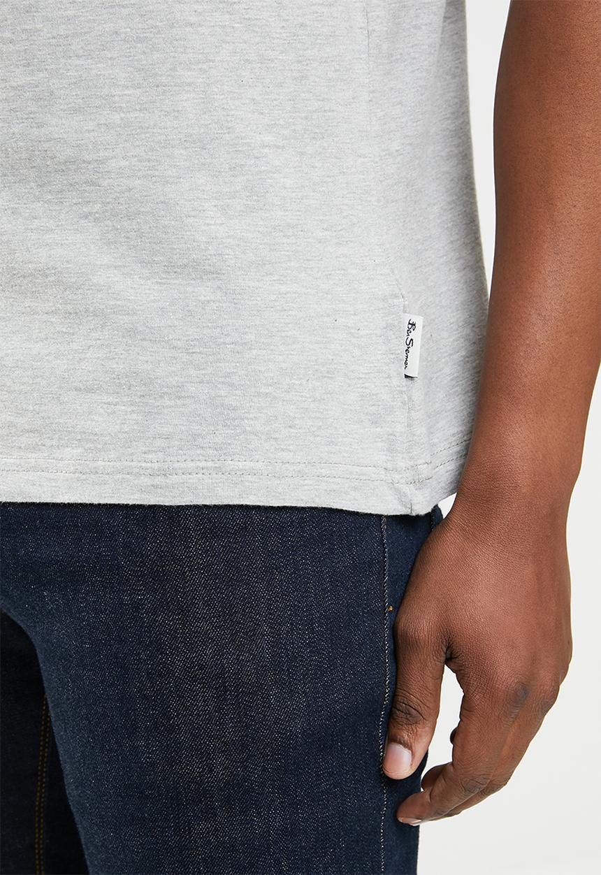 Ben Sherman - Crop guitar tee - grey