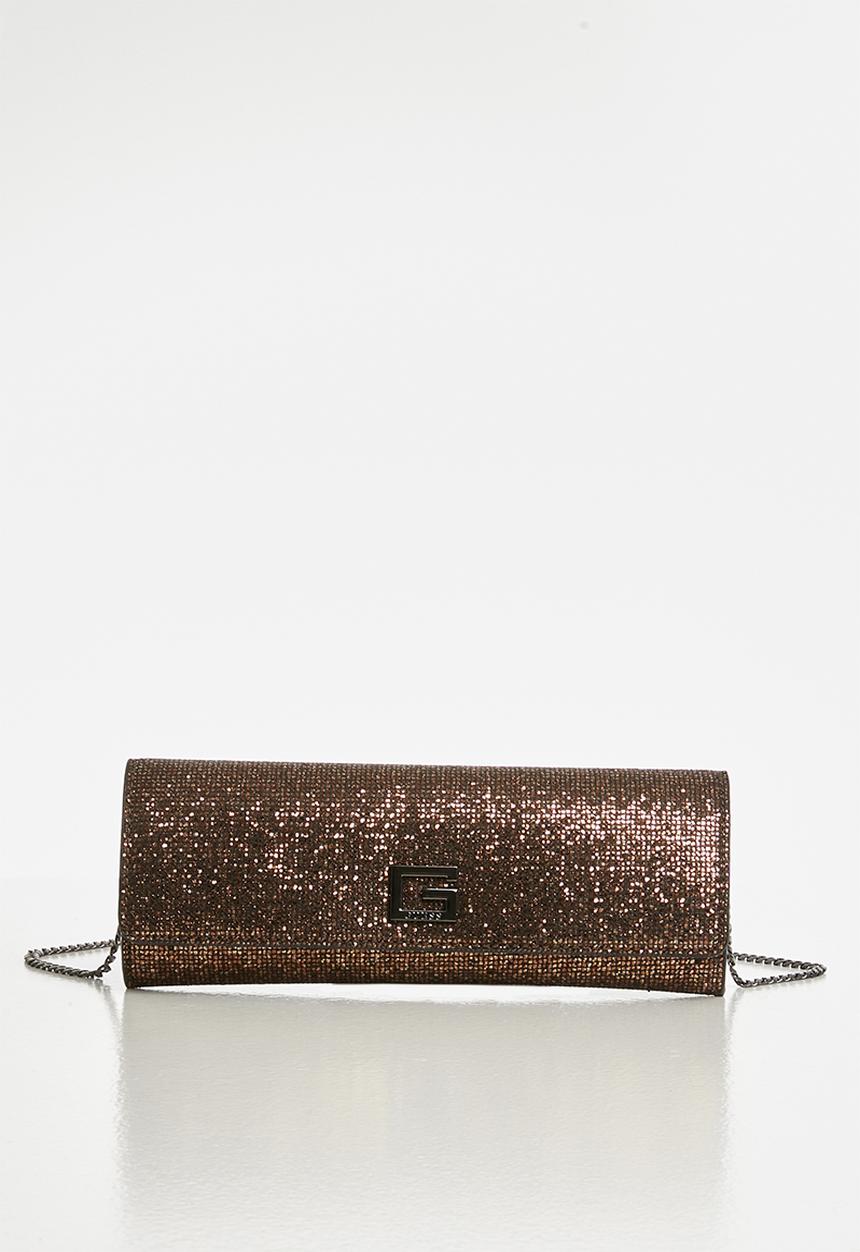 GUESS - Pixi clutch - bronze