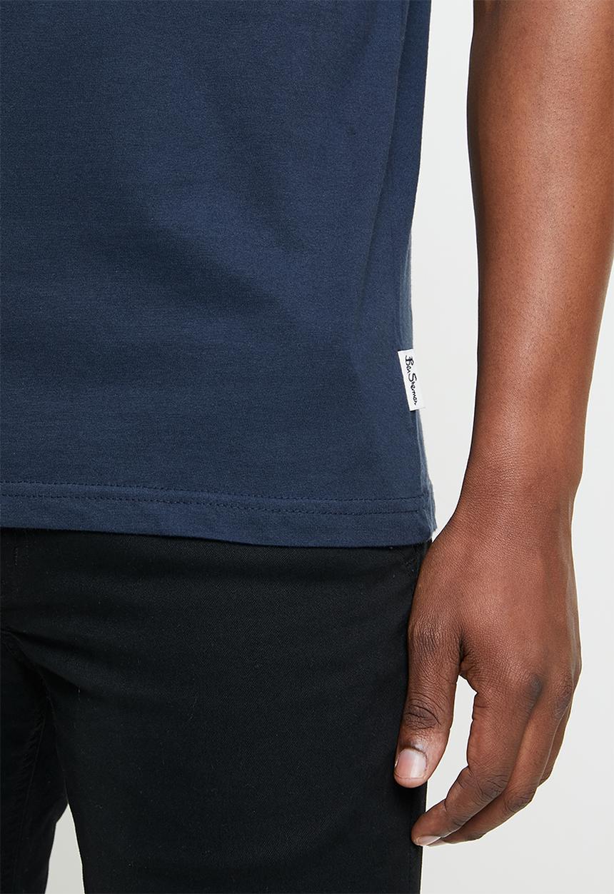 Ben Sherman - UK sliced tee - navy