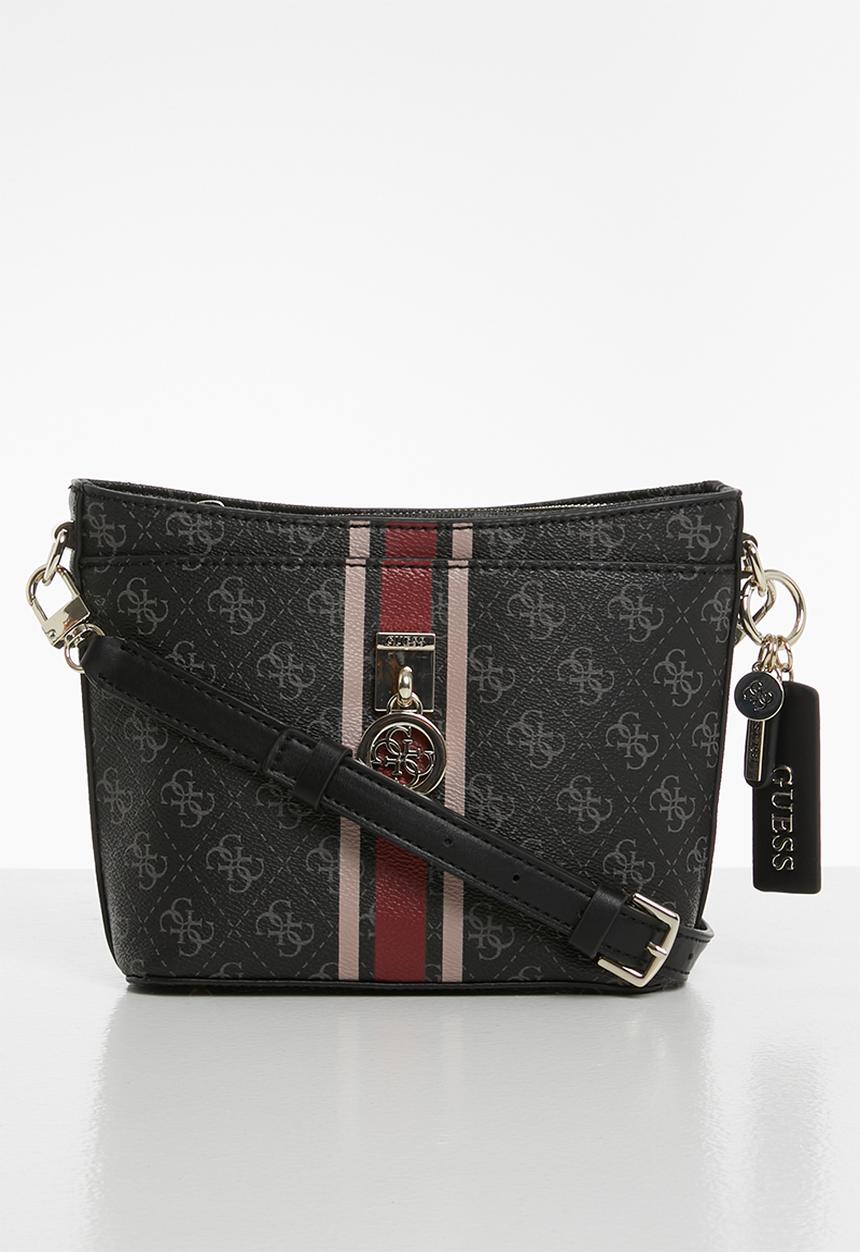 GUESS - Noelle mini crossbody flap - brown
