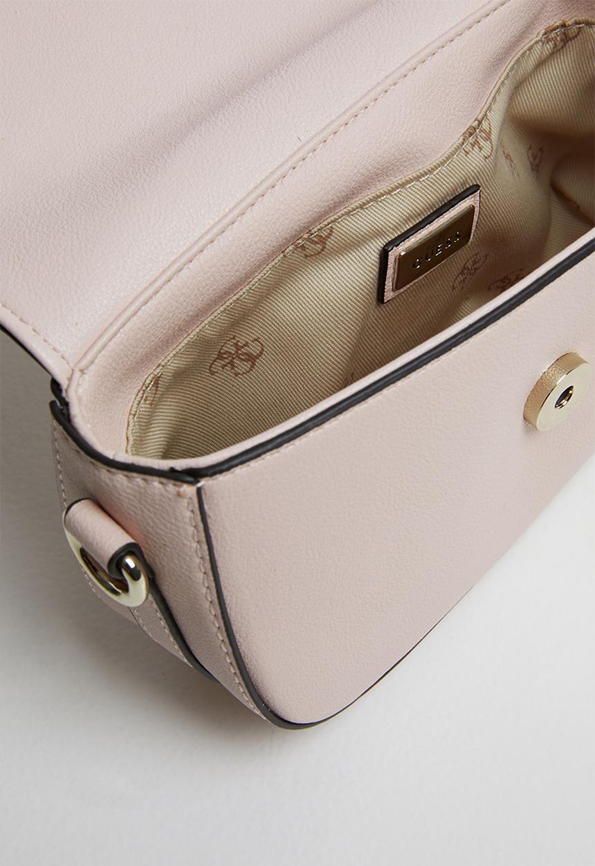 GUESS - Ambrose mini crossbody flap - pink 