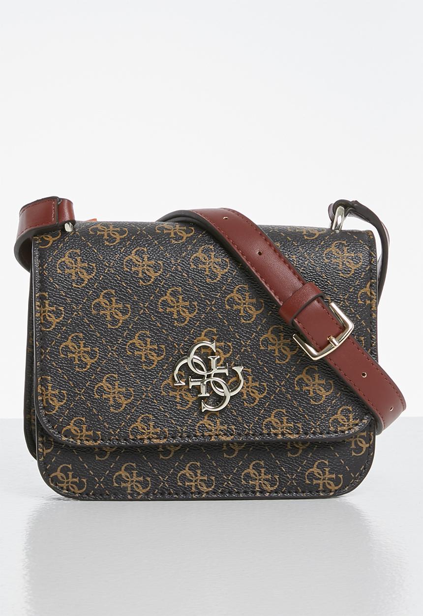 GUESS - Campos mini camera crossbody - brown