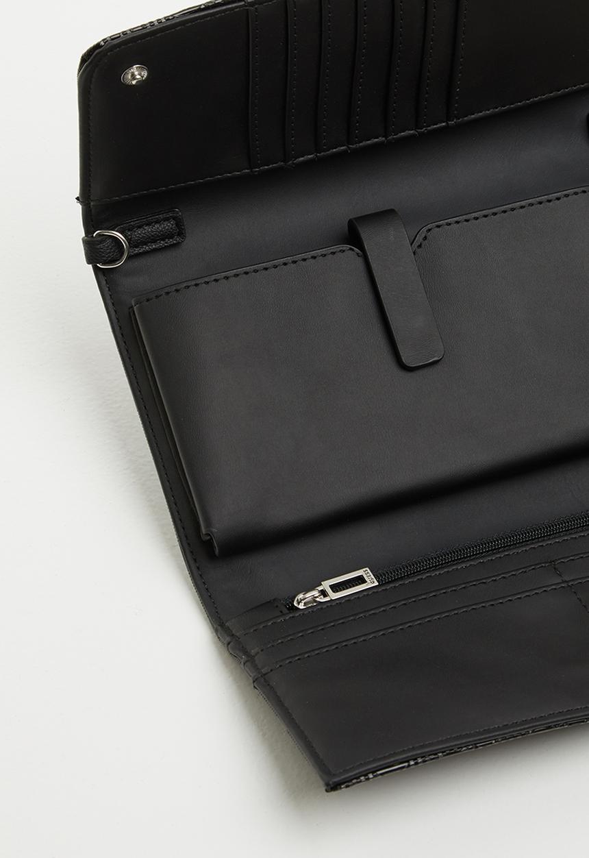GUESS - Campos mini crossbody flap - black