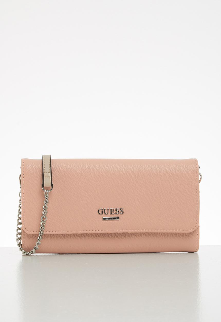 GUESS - Campos mini crossbody flap - pink