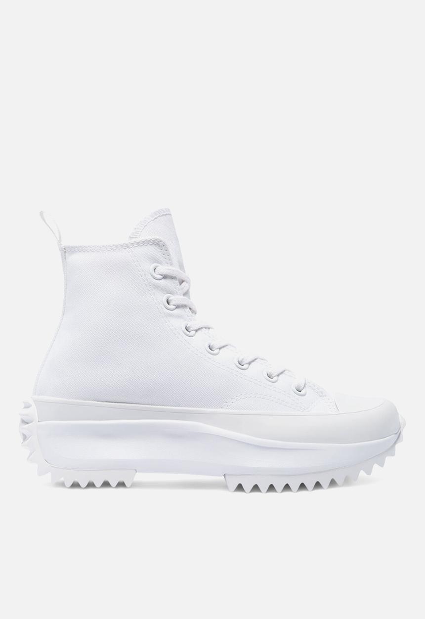 Converse - Run star hike platform all white hi - seasonal color