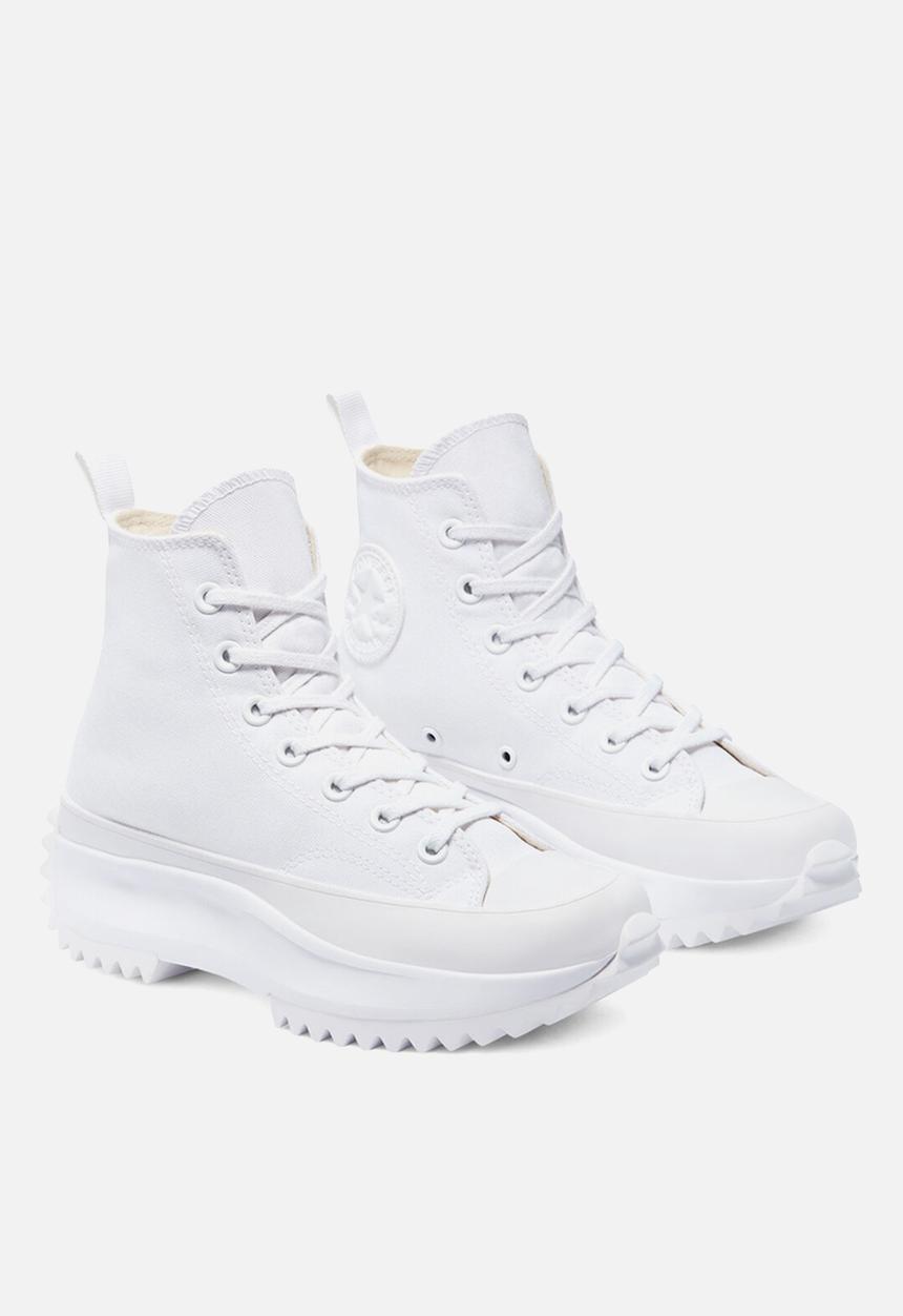 Converse - Run star hike platform all white hi - seasonal color