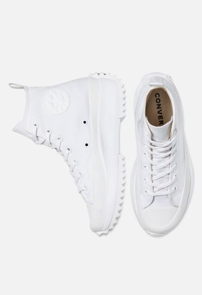 Converse - Run star hike platform all white hi - seasonal color