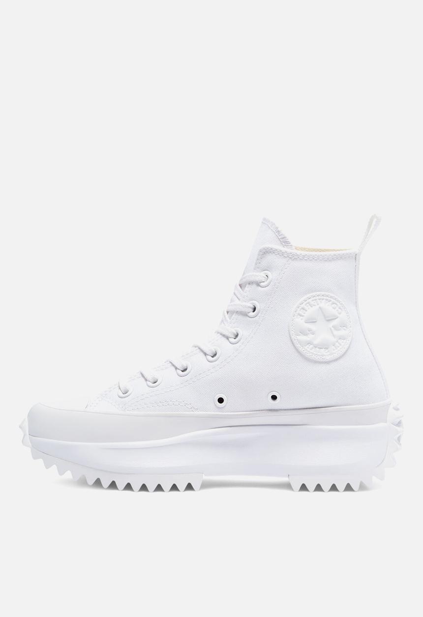Converse - Run star hike platform all white hi - seasonal color