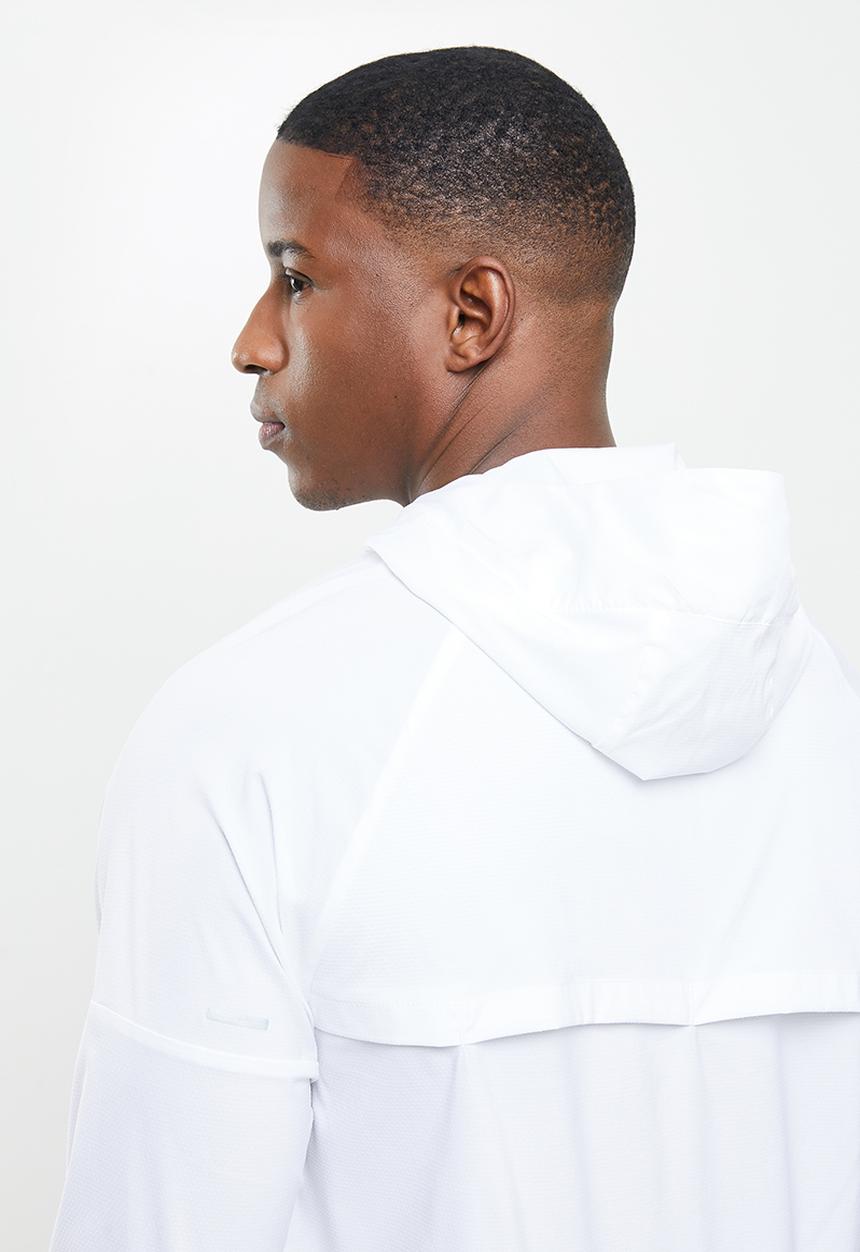 Nk rpl uv windrnner jkt - white/reflective silv