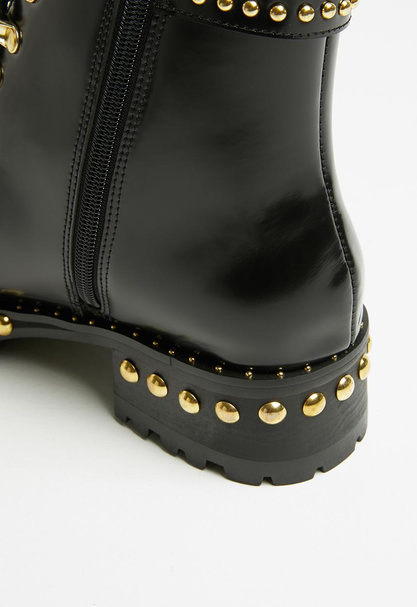 Jeffrey Campbell - Gustine-st - black & gold 