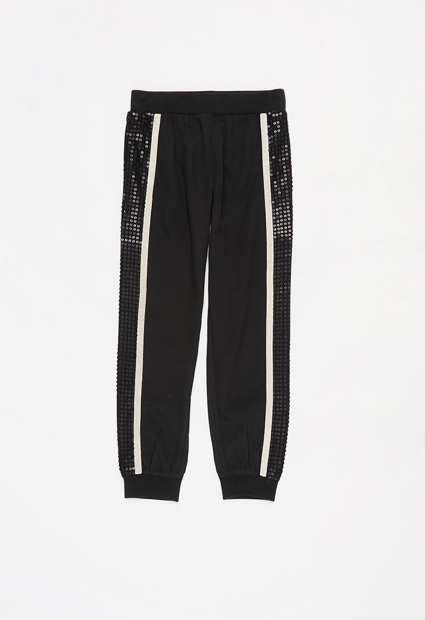 GUESS - Girls poly crepe pants - black