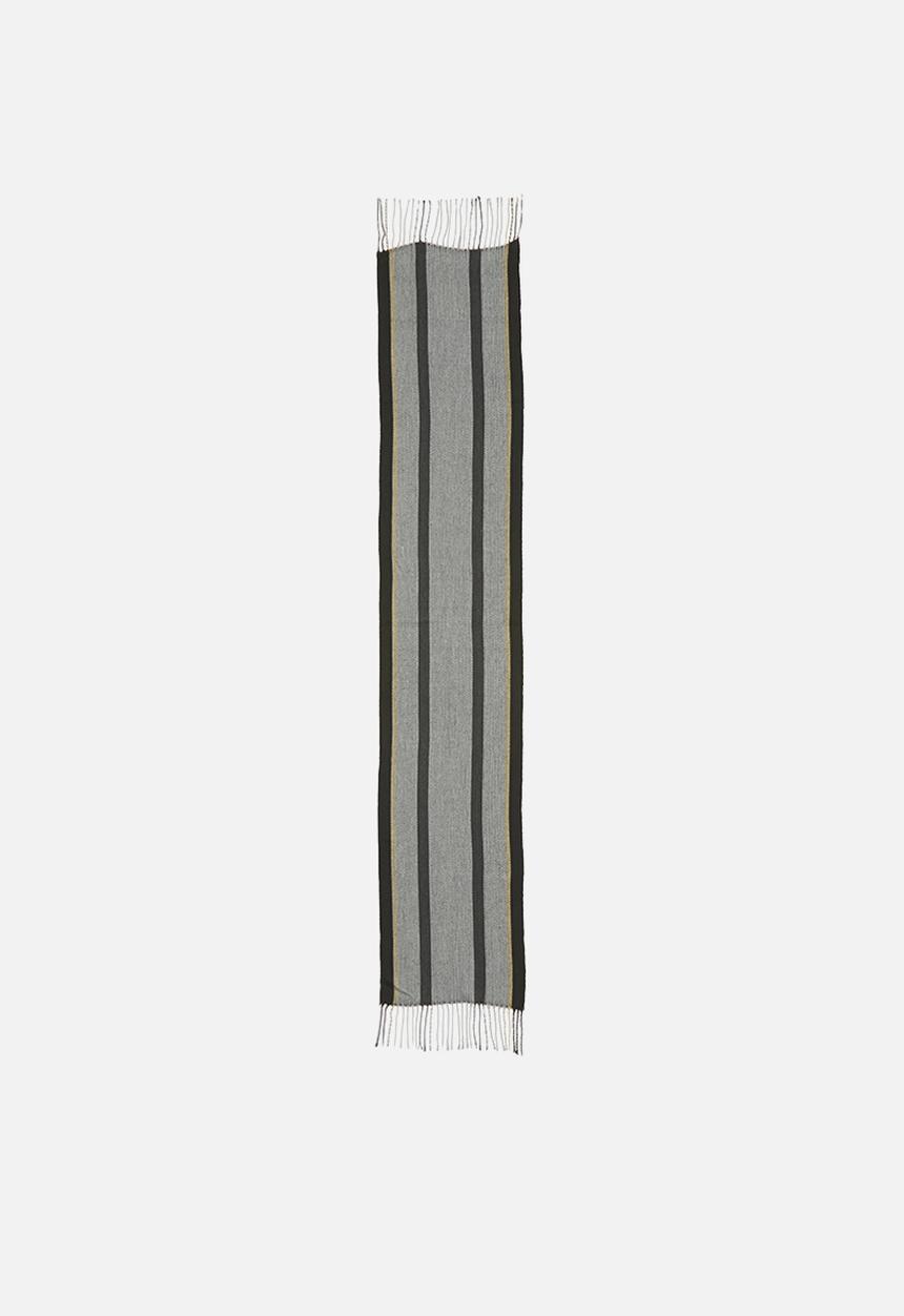 Superbalist - Knitted fringed scarf - multi